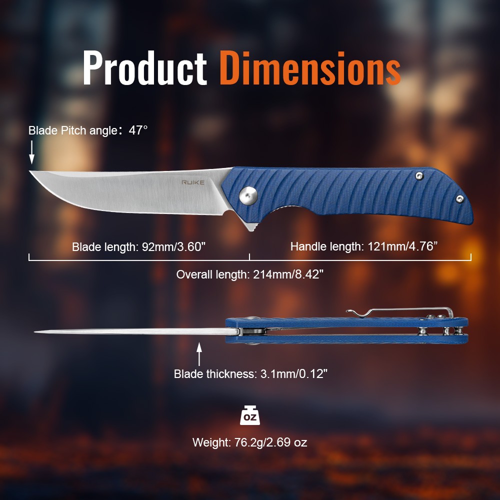 Navaja Ruike P122-ME AZUL